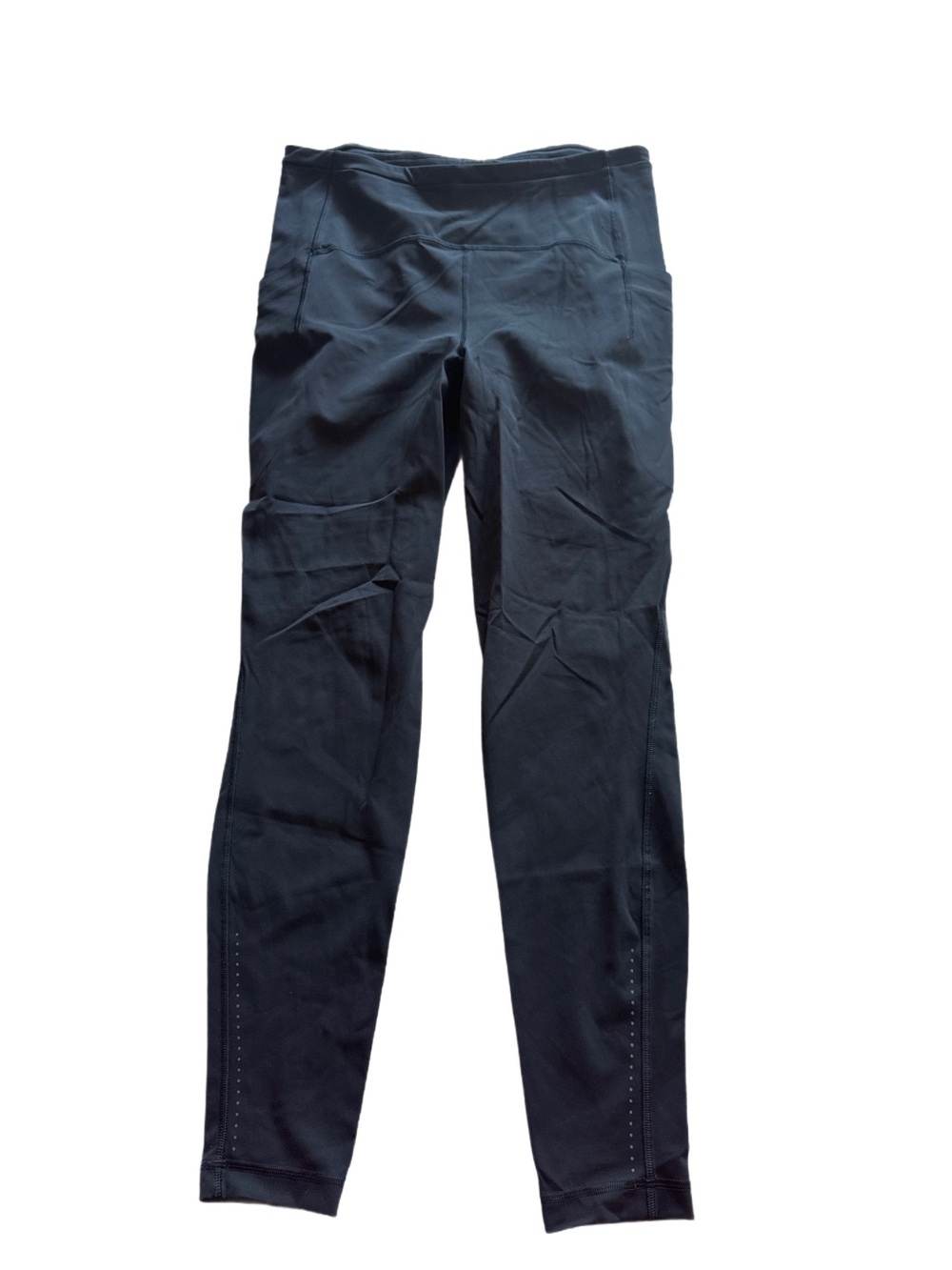 Lululemon Fast and Free Black High-Rise Pocket Leggings Size 10 28”